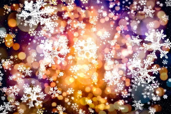 抽象クリストマス冬背景デザインの新年のお祝い — ストック写真