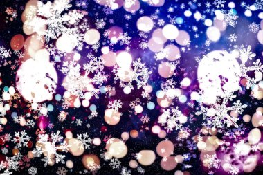 Neşeli Noel arka plan. Zarif arka plan ile ışık ve yıldız