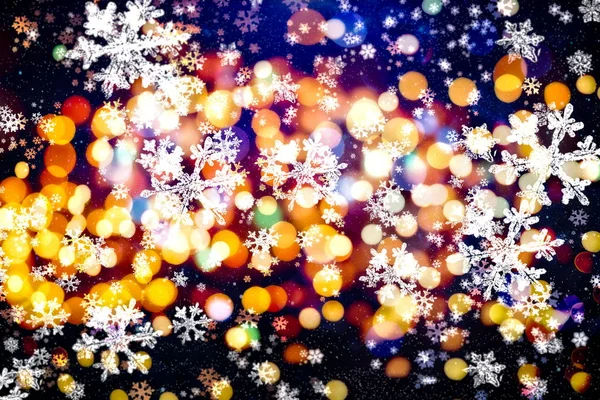 Εορταστικό Χριστουγεννιάτικο Φόντο Κομψό Αφηρημένα Φόντο Φώτα Και Αστέρια — Φωτογραφία Αρχείου