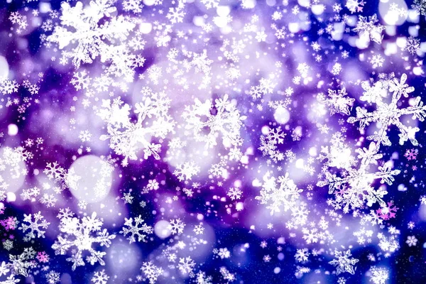 Fondo Navideño Festivo Fondo Abstracto Elegante Con Luces Estrellas — Foto de Stock