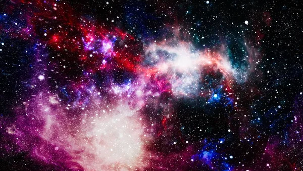 Планети Зірки Галактики Космосі Показують Красу Дослідження Космосу Елементи Надані — стокове фото