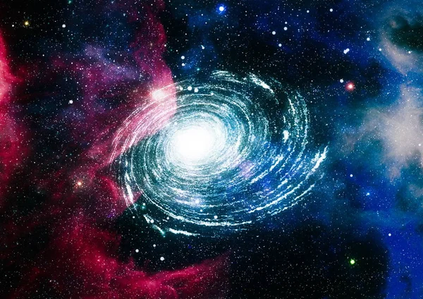 Uzaydaki gezegenler, yıldızlar ve galaksiler uzay keşiflerinin güzelliğini gösteriyor. NASA tarafından döşenmiş elementler