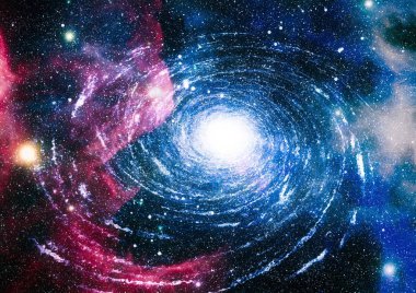 Uzaydaki gezegenler, yıldızlar ve galaksiler uzay keşiflerinin güzelliğini gösteriyor. NASA tarafından döşenmiş elementler