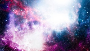 birçok ışık yılı uzakta dünya derin uzayda yıldız alanı. Bu görüntü nasa tarafından döşenmiş unsurları