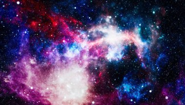 birçok ışık yılı uzakta dünya derin uzayda yıldız alanı. Bu görüntü nasa tarafından döşenmiş unsurları