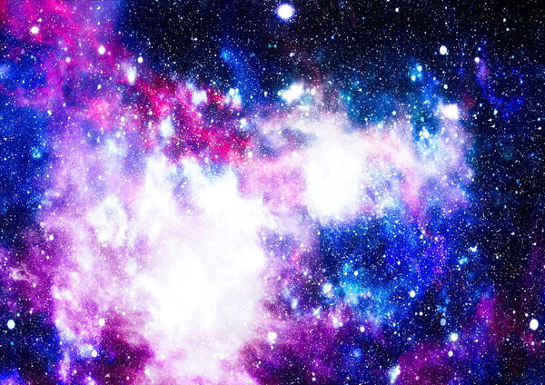 Star field in deep space many light years far from the Earth. Elements of this image furnished by NASA