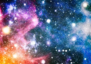 birçok ışık yılı uzakta dünya derin uzayda yıldız alanı. Bu görüntü nasa tarafından döşenmiş unsurları