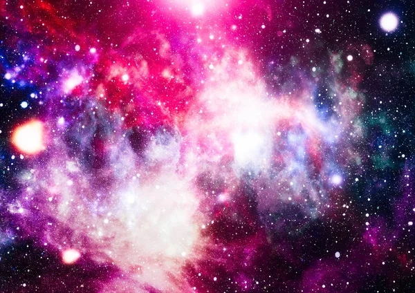 Fundal Spaţial Abstract Cer Noapte Stele Nebuloasă Elemente Ale Acestei — Fotografie, imagine de stoc
