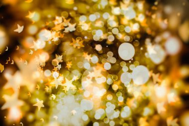 Bokeh soyut dokusu. Renkli. Odaklanmamış arka plan. Bulanık parlak ışık. Dairesel noktalar.