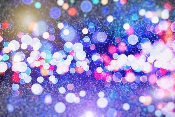 Bokeh Abstract Texture Colorful Defocused Background Blurred Bright Light Circular — Stock Photo, Image