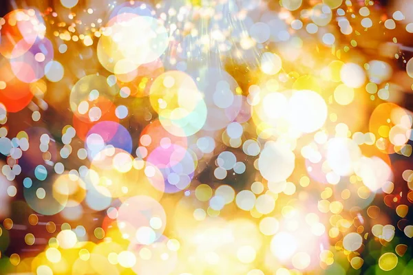 Struttura Astratta Bokeh Colorato Sfondo Sfocato Luce Sfocata Brillante Punti — Foto Stock