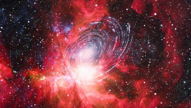 Uzaydaki gezegenler, yıldızlar ve galaksiler uzay keşiflerinin güzelliğini gösteriyor. NASA tarafından döşenmiş elementler