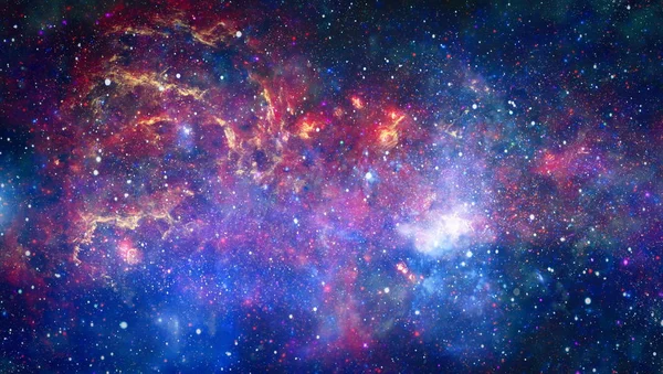 공간의 은하들은 탐험의 아름다움을 줍니다 Nasa 요소들 — 스톡 사진