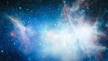 Uzaydaki gezegenler, yıldızlar ve galaksiler uzay keşiflerinin güzelliğini gösteriyor. NASA tarafından döşenmiş elementler