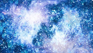 Uzaydaki gezegenler, yıldızlar ve galaksiler uzay keşiflerinin güzelliğini gösteriyor. NASA tarafından döşenmiş elementler