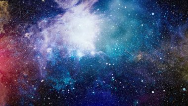 Derin uzay bulunan sarmal gökada. Nasa tarafından döşenmiş bu görüntü unsurları.