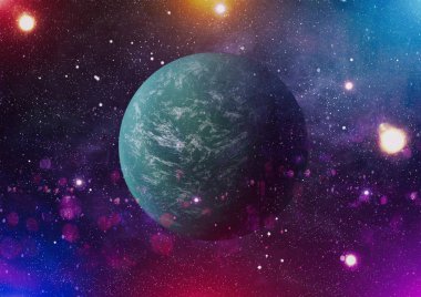 Derin uzay bulunan sarmal gökada. Nasa tarafından döşenmiş bu görüntü unsurları.