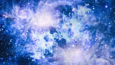 Uzaydaki gezegenler, yıldızlar ve galaksiler uzay keşiflerinin güzelliğini gösteriyor. NASA tarafından döşenmiş elementler