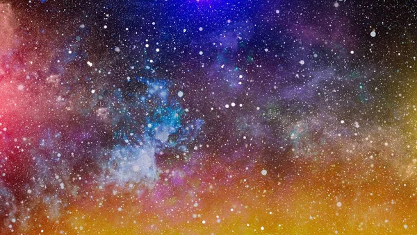 Derin uzay bulunan sarmal gökada. Nasa tarafından döşenmiş bu görüntü unsurları.