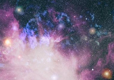 alan birçok ışık yılı uzakta dünya. Nasa tarafından döşenmiş bu görüntü unsurları