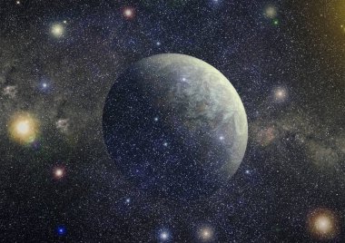 alan birçok ışık yılı uzakta dünya. Nasa tarafından döşenmiş bu görüntü unsurları