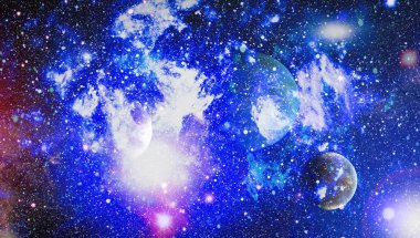 alan birçok ışık yılı uzakta dünya. Nasa tarafından döşenmiş bu görüntü unsurları