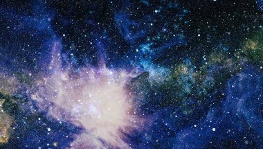 alan birçok ışık yılı uzakta dünya. Nasa tarafından döşenmiş bu görüntü unsurları