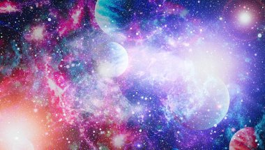 alan birçok ışık yılı uzakta dünya. Nasa tarafından döşenmiş bu görüntü unsurları