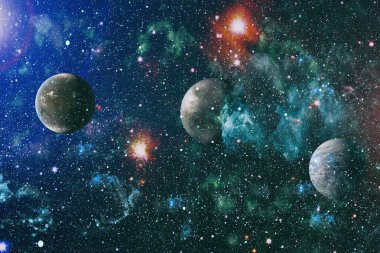 alan birçok ışık yılı uzakta dünya. Nasa tarafından döşenmiş bu görüntü unsurları