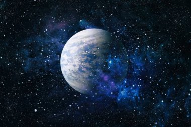 alan birçok ışık yılı uzakta dünya. Nasa tarafından döşenmiş bu görüntü unsurları