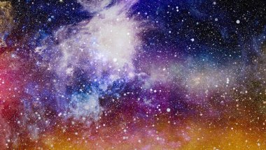 alan birçok ışık yılı uzakta dünya. Nasa tarafından döşenmiş bu görüntü unsurları