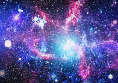 alan birçok ışık yılı uzakta dünya. Nasa tarafından döşenmiş bu görüntü unsurları