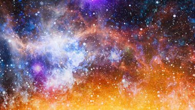 alan birçok ışık yılı uzakta dünya. Nasa tarafından döşenmiş bu görüntü unsurları