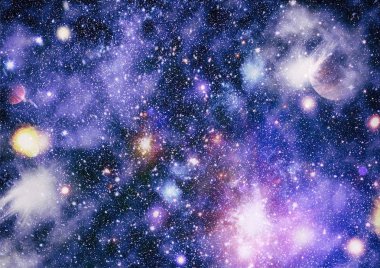 alan birçok ışık yılı uzakta dünya. Nasa tarafından döşenmiş bu görüntü unsurları