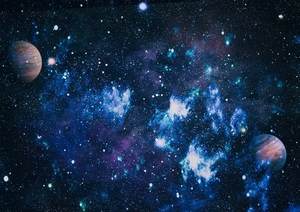 Bellissima Nebulosa Stelle Galassie Elementi Questa Immagine Forniti Dalla Nasa — Foto Stock