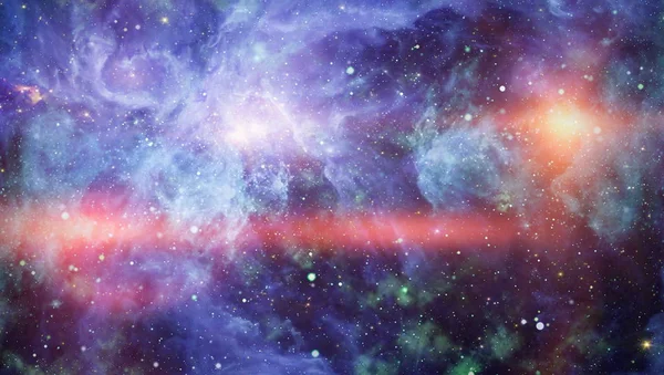 Nebuloasă Frumoasă Stele Galaxii Elemente Ale Acestei Imagini Furnizate Nasa — Fotografie, imagine de stoc