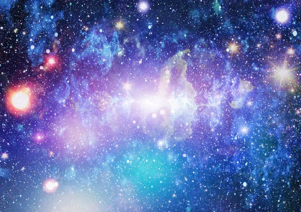 Nebulosa Och Galaxer Rymden Delar Denna Bild Tillhandahålls Nasa — Stockfoto