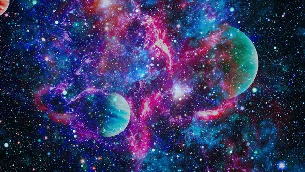 Mgławica Galaktyki Kosmosie Elementy Tego Obrazu Dostarczone Przez Nasa — Zdjęcie stockowe