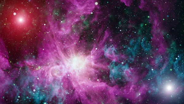 Krásné Mlhoviny Hvězdy Galaxie Prvky Tohoto Obrázku Jsou Podle Nasa — Stock fotografie