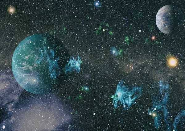 alan birçok ışık yılı uzakta dünya. Nasa tarafından döşenmiş bu görüntü unsurları