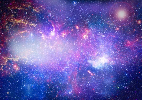 Gyönyörű Köd Csillagok Galaxisok Kép Nasa Berendezett Elemei — Stock Fotó