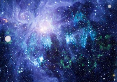 birçok ışık yılı uzakta dünya derin uzayda yıldız alanı. Bu görüntü nasa tarafından döşenmiş unsurları