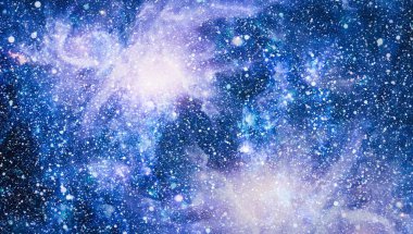 birçok ışık yılı uzakta dünya derin uzayda yıldız alanı. Bu görüntü nasa tarafından döşenmiş unsurları