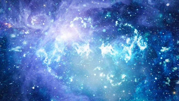 birçok ışık yılı uzakta dünya derin uzayda yıldız alanı. Bu görüntü nasa tarafından döşenmiş unsurları