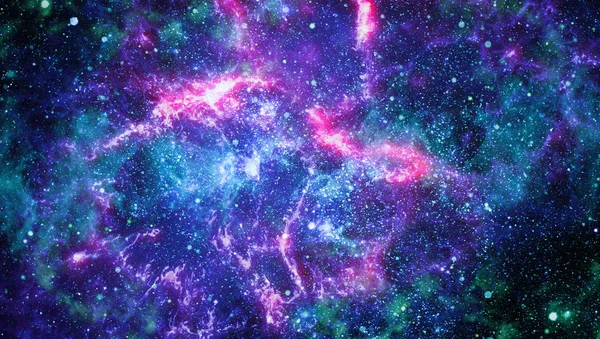 Campo Stellare Nello Spazio Profondo Molti Anni Luce Lontano Dalla — Foto Stock