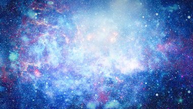 birçok ışık yılı uzakta dünya derin uzayda yıldız alanı. Bu görüntü nasa tarafından döşenmiş unsurları