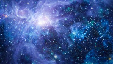 birçok ışık yılı uzakta dünya derin uzayda yıldız alanı. Bu görüntü nasa tarafından döşenmiş unsurları