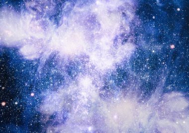 birçok ışık yılı uzakta dünya derin uzayda yıldız alanı. Bu görüntü nasa tarafından döşenmiş unsurları