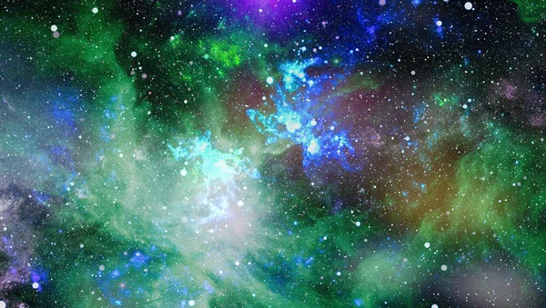 Futurystyczne Abstrakcyjne Tło Przestrzeni Nocne Niebo Gwiazdami Mgławicą Elementy Tego — Zdjęcie stockowe
