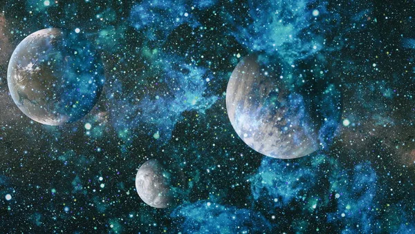 นหล งอวกาศนามธรรมในอนาคต องฟ ากลางค ดวงดาวและเนบ วลา องค ประกอบของภาพน าโดยนาซ — ภาพถ่ายสต็อก